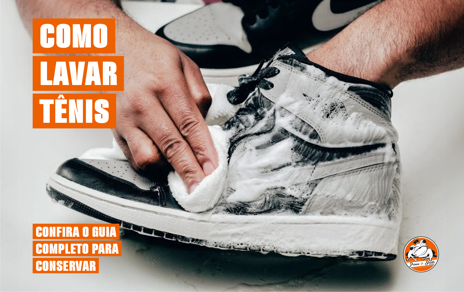 Produtos essenciais para a limpeza e conservação de tênis