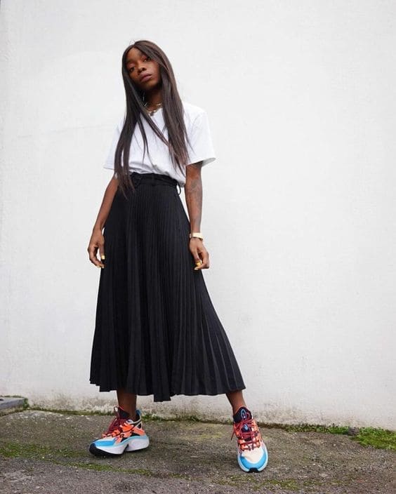 tênis feminino para looks casuais