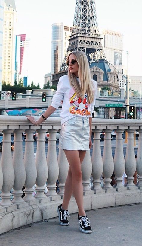 looks com vans knu skool branco