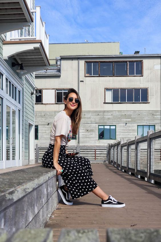 looks com vans coloridos femininos