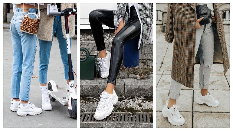 fila branco casual