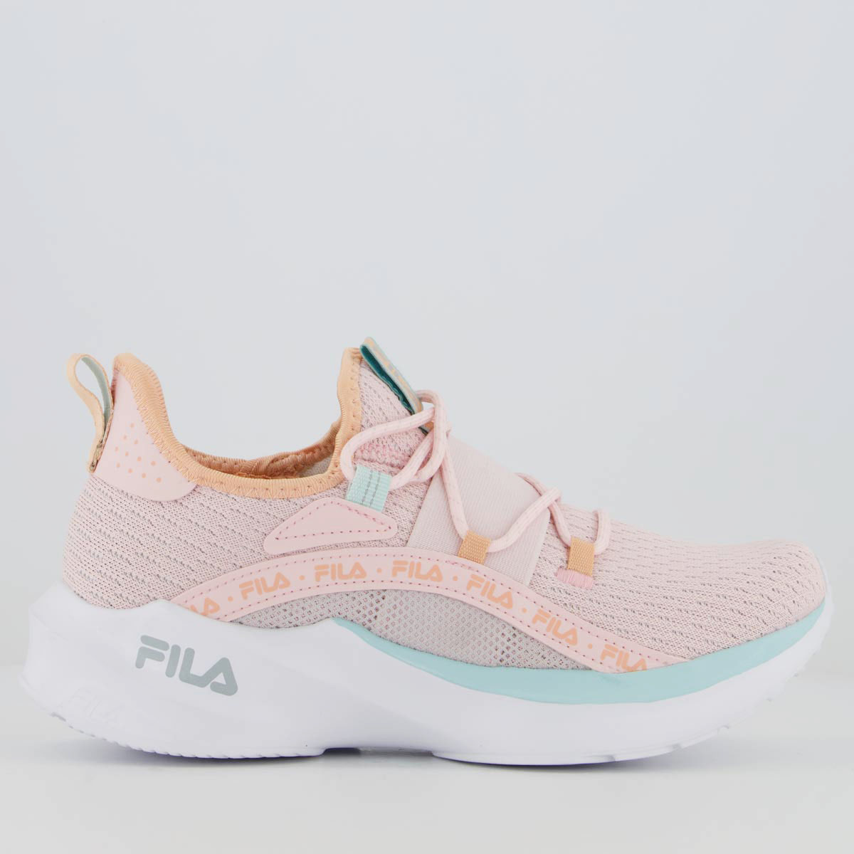 tênis Fila rosa feminino