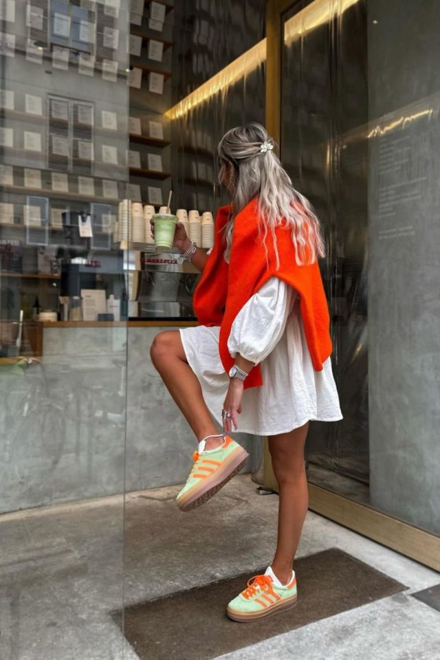 looks com adidas gazelle