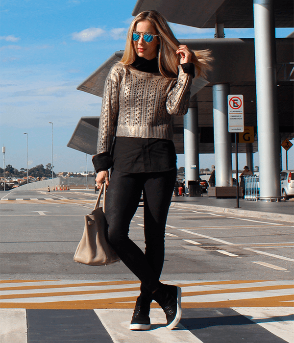 looks tênis knit feminino