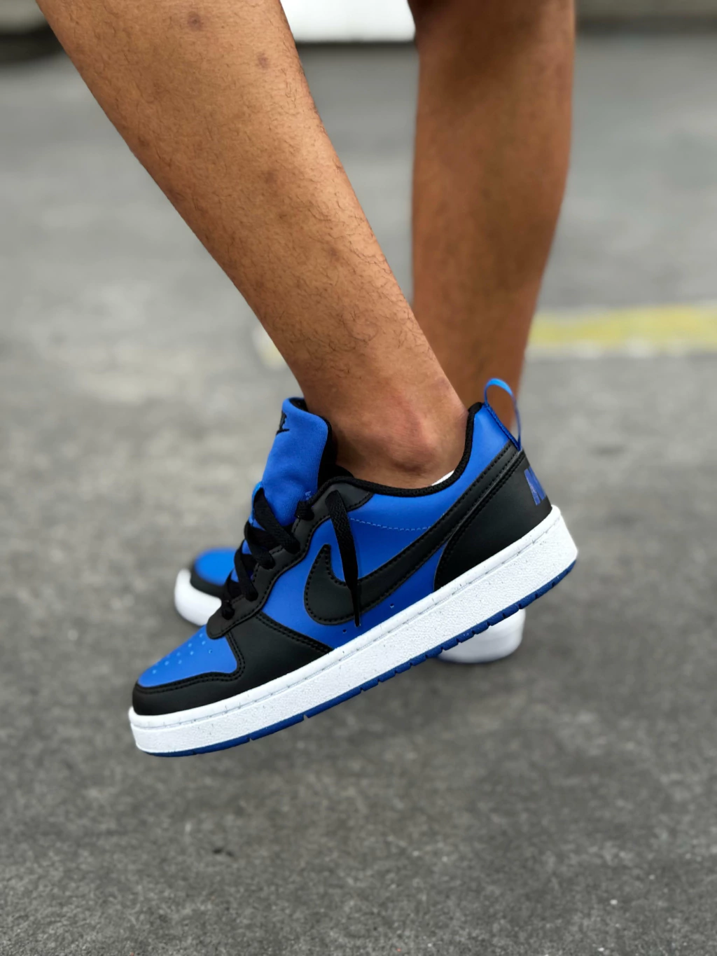 Nike Court Borough Low Recraft Black/White