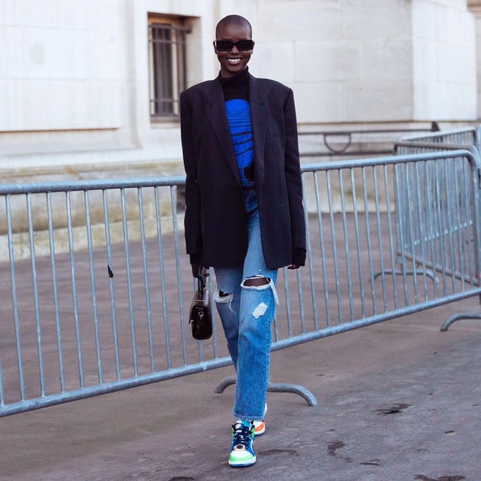 smart casual com tênis nike