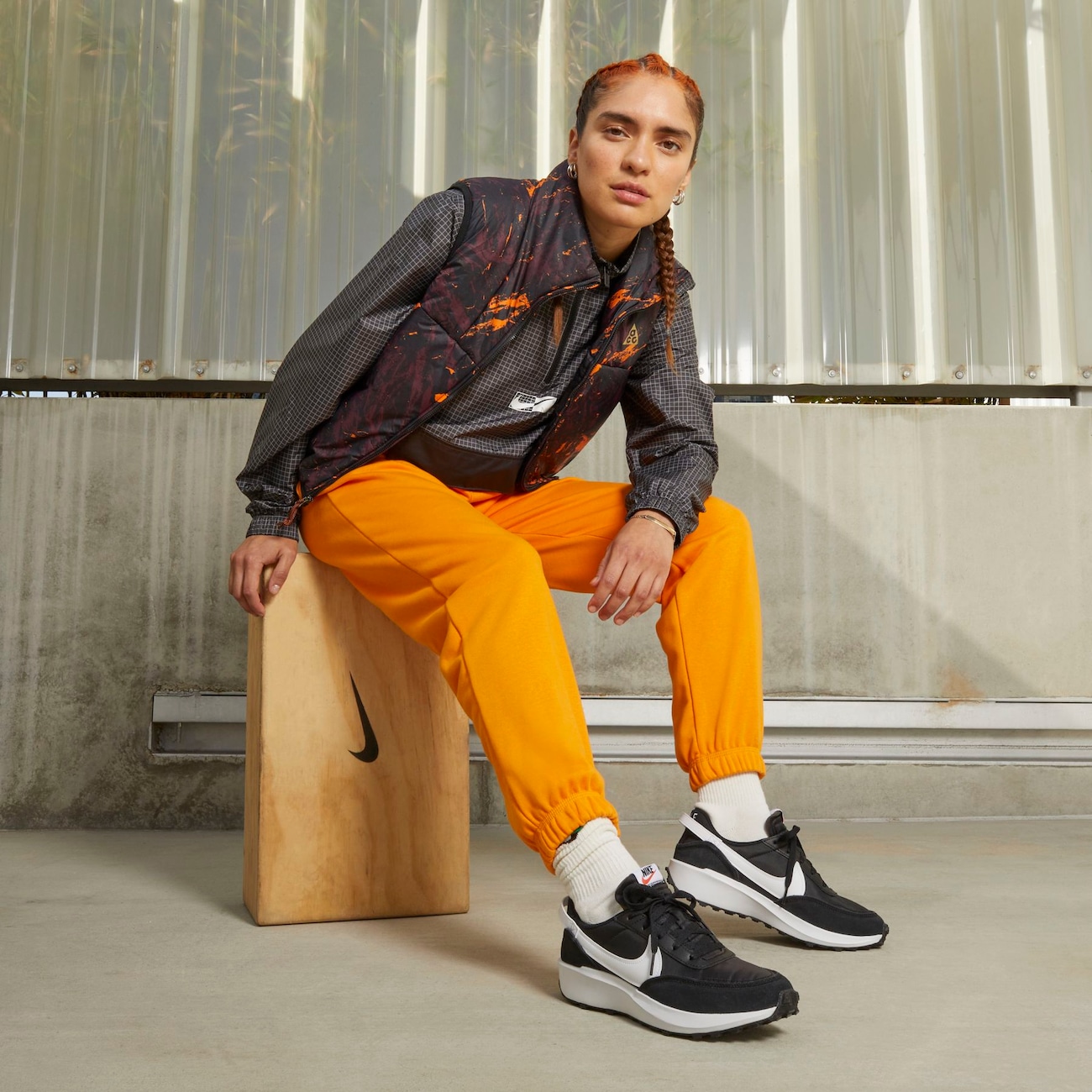 Nike Waffle Debut feminino looks