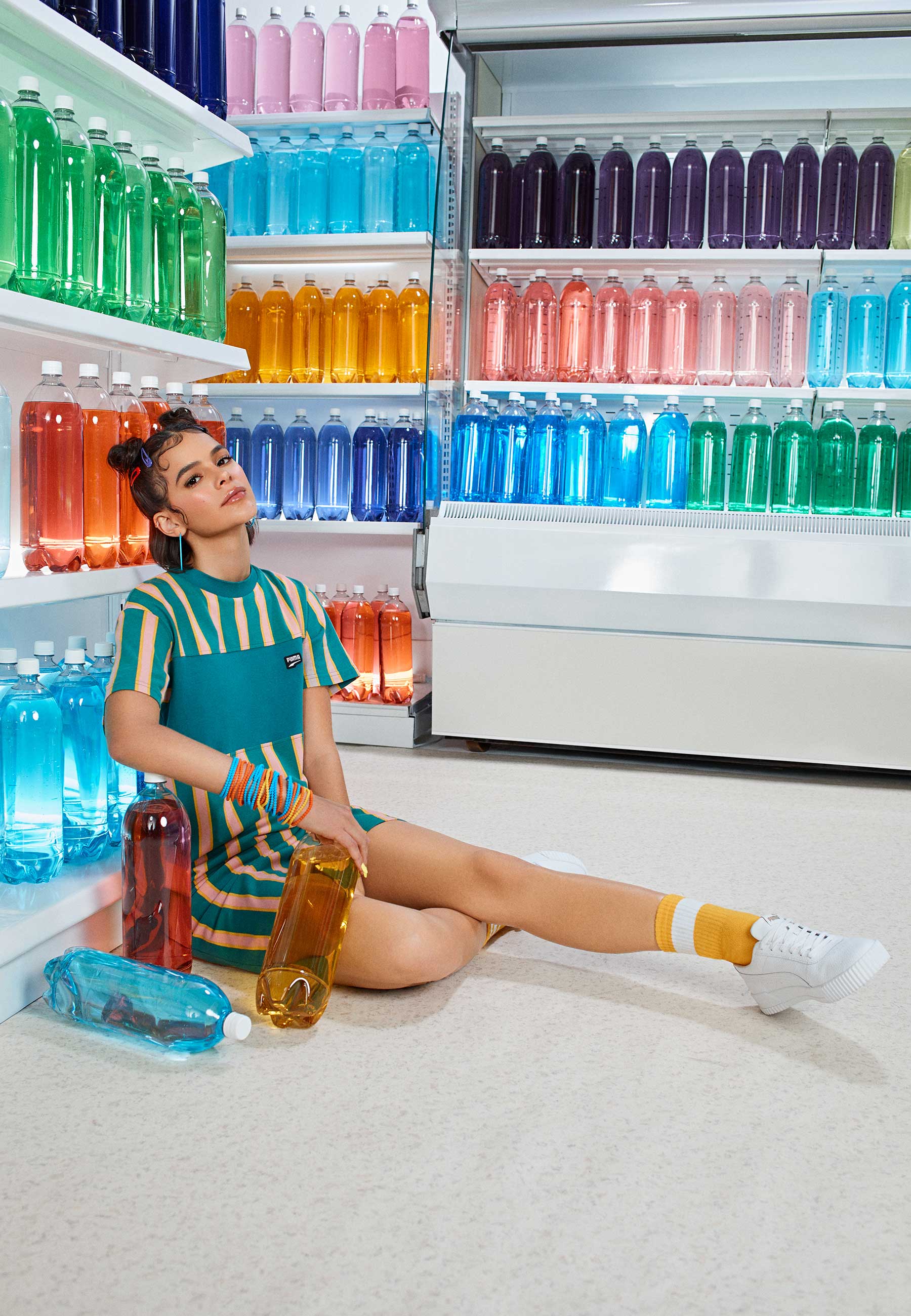 tenis puma azul looks