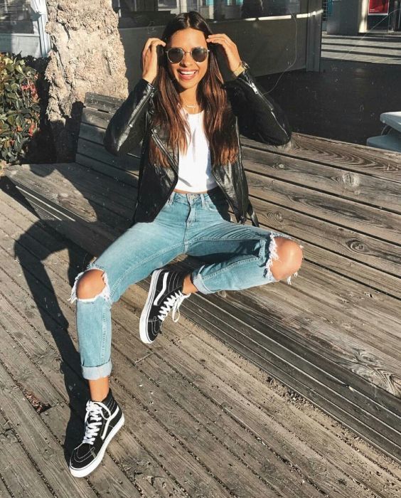 vans slip on preto