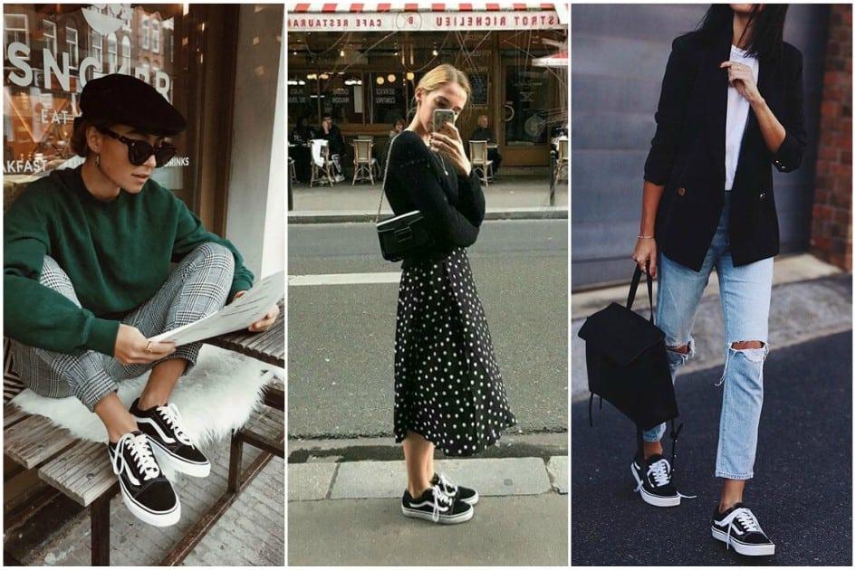 vans preto para trabalho