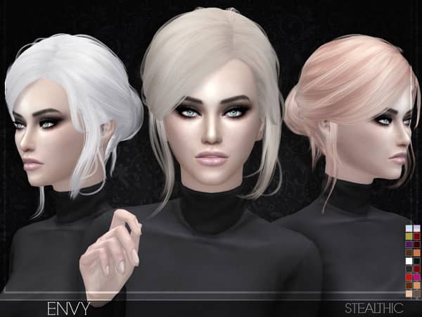 the sims 4 cc cabelo curto feminino
