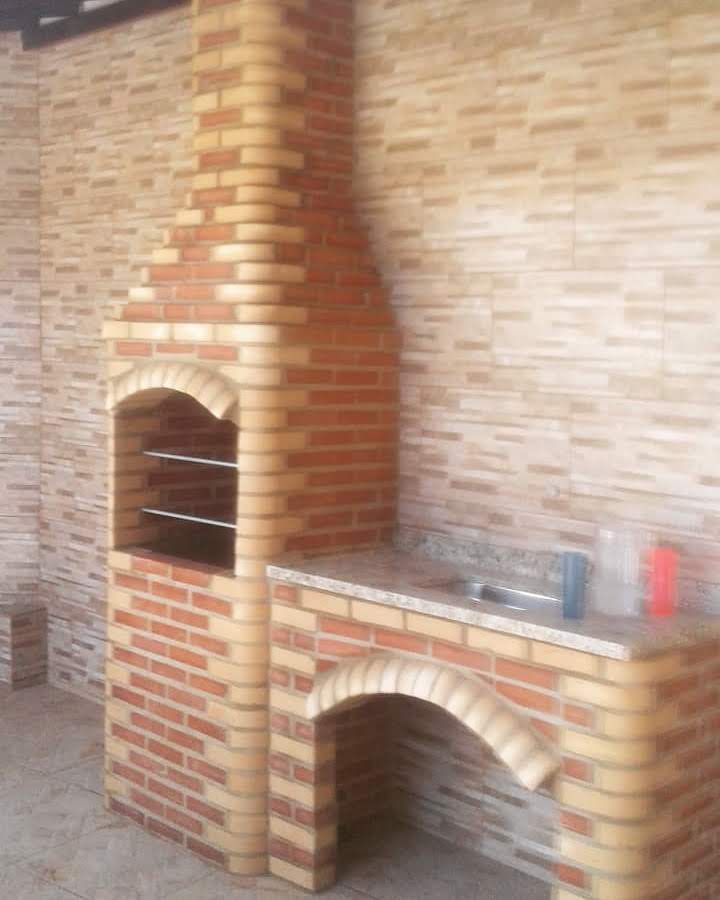 tijolinho aparente churrasqueira
