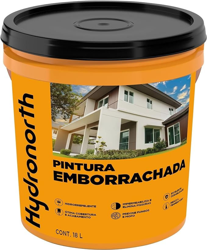 Tinta Emborrachada Parede Blindada Branco 18kg Eurodecor