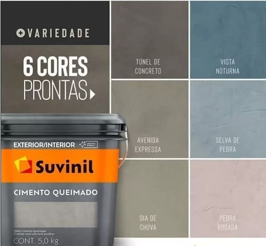 Tinta Cor Concreto com Alto Rendimento
