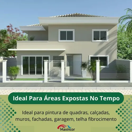 Tinta Cor Concreto para Fachadas com Fissuras