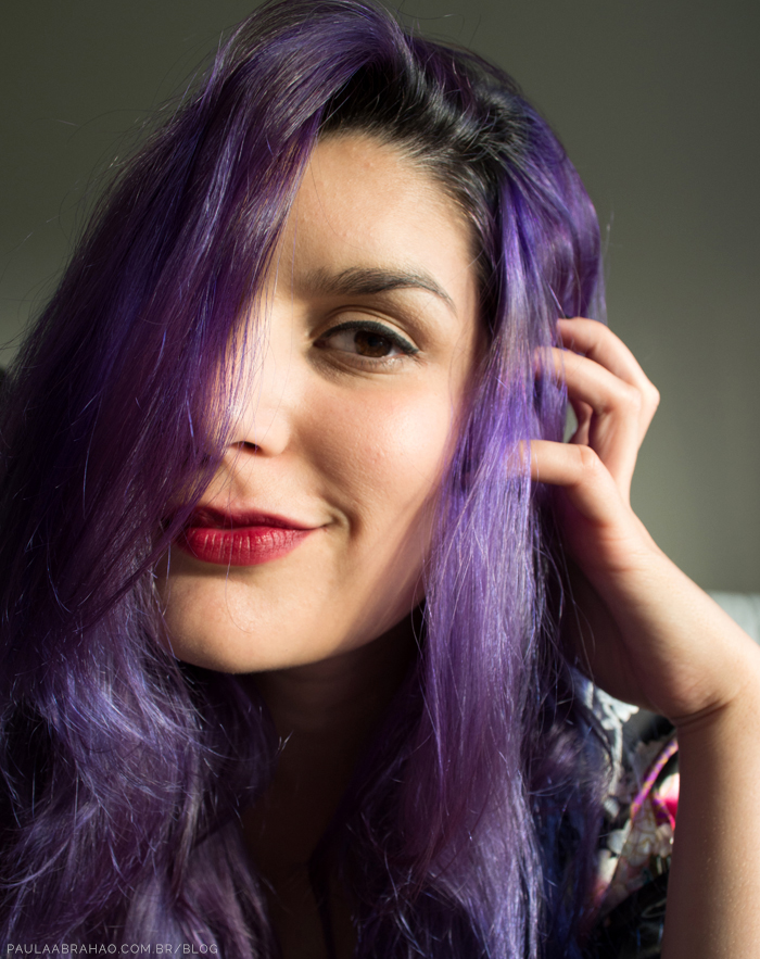 quanto custa pintar o cabelo de roxo profissionalmente