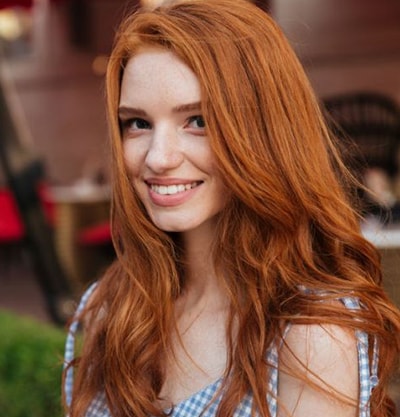 tinta de cabelo ruivo