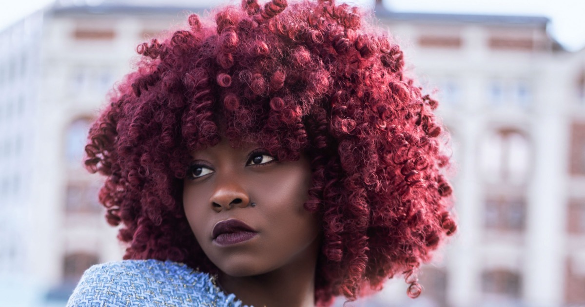 tinta para cabelo marsala