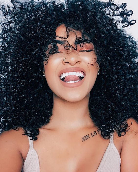 Tinta Preta Para Cabelo Cacheado