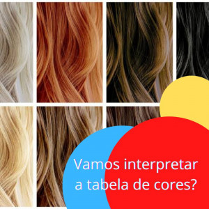 Cabelos loiros com mechas