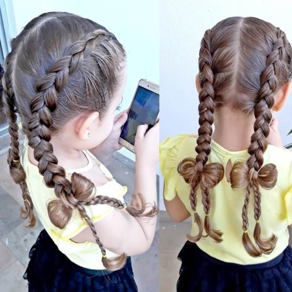 inspiração trança boxeadora cabelo curto