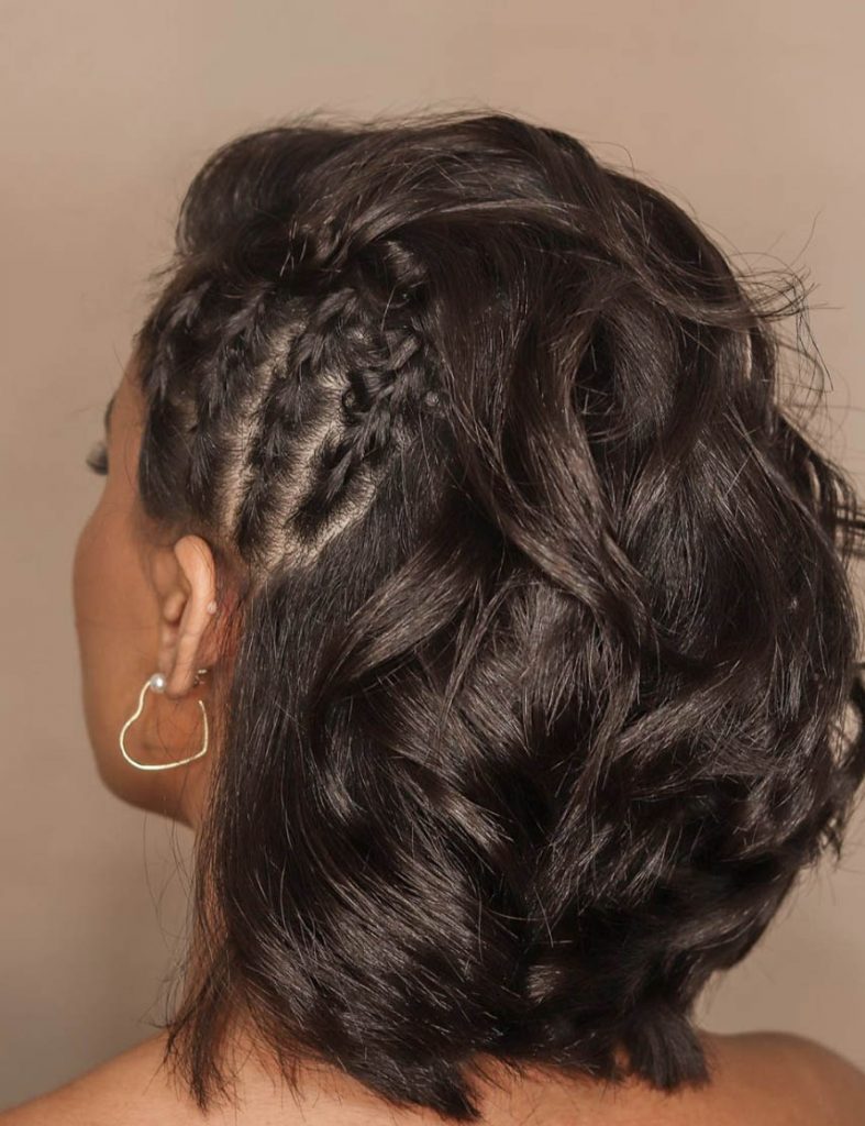 trança nagô cabelo curto