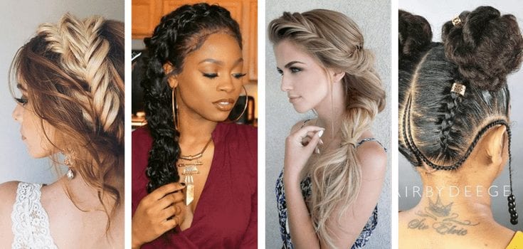 Penteados com Box Braids e Cachos: Inspirações para Proteger e Estilizar