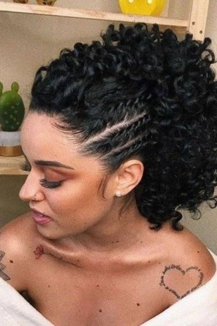 Penteados com Box Braids e Cachos: Inspirações para Proteger e Estilizar