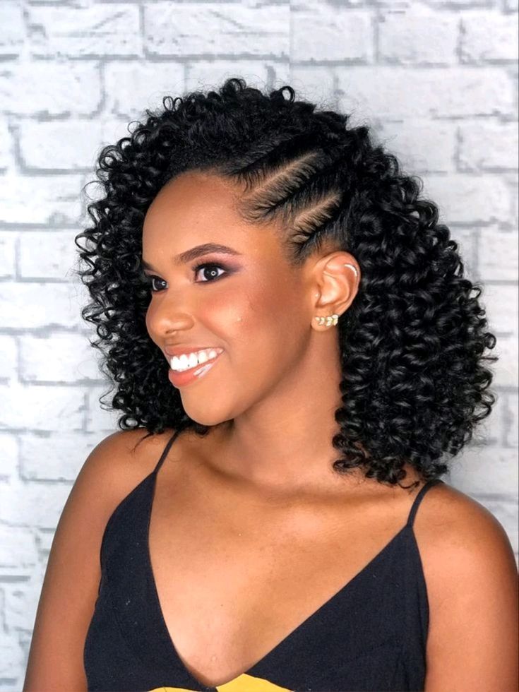 Penteados com Box Braids e Cachos: Inspirações para Proteger e Estilizar