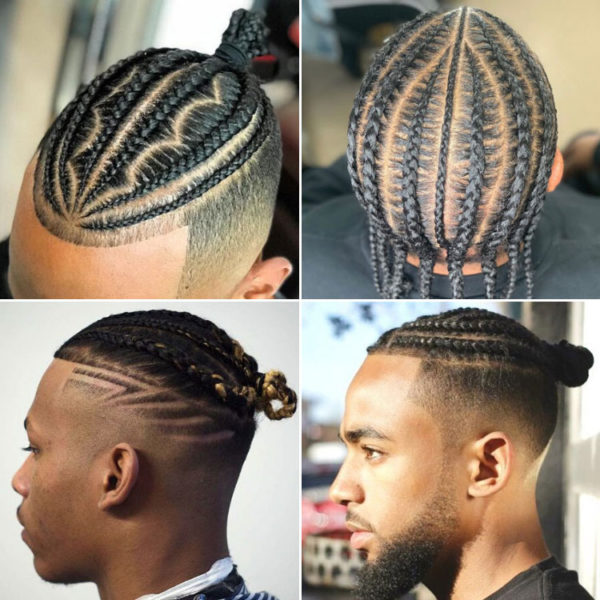 estilos de trança masculina para cabelo curto
