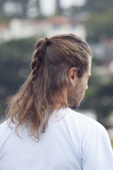 trança masculina raiz cabelo curto