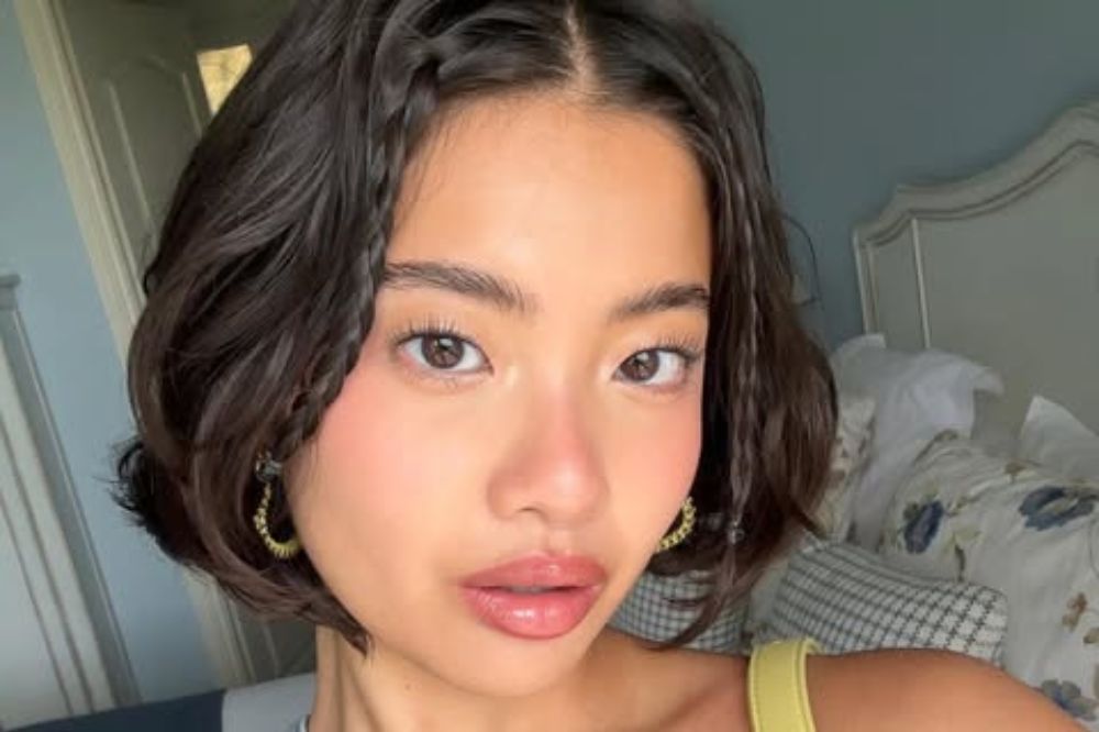 inspiração trança cabelo curto