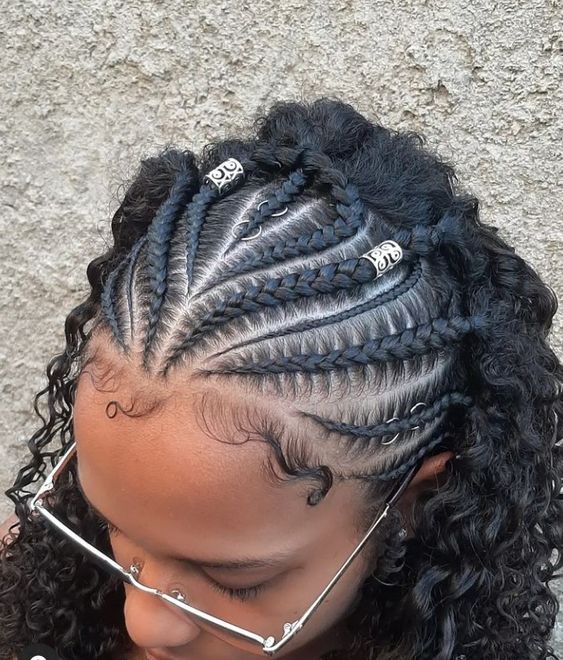 Nagô Topo com Cabelo Solto