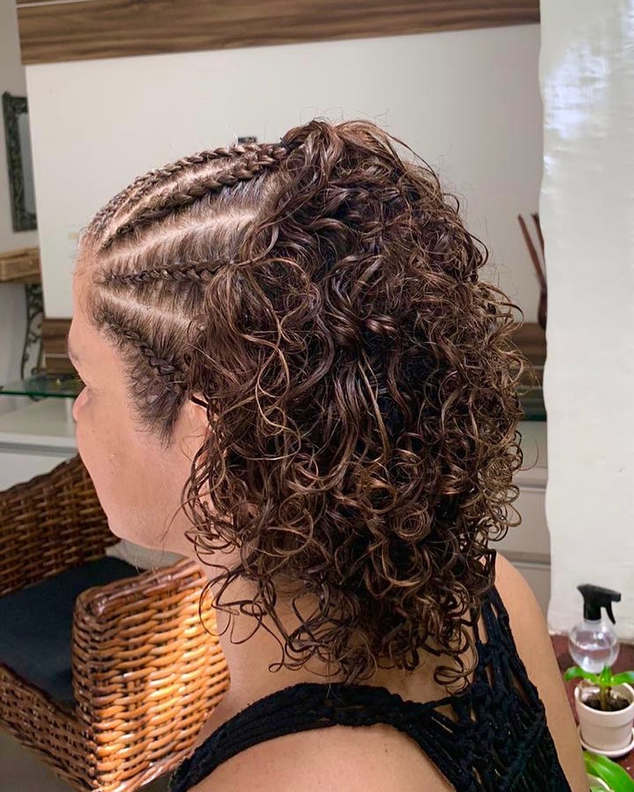 tranças afro para cabelo curto