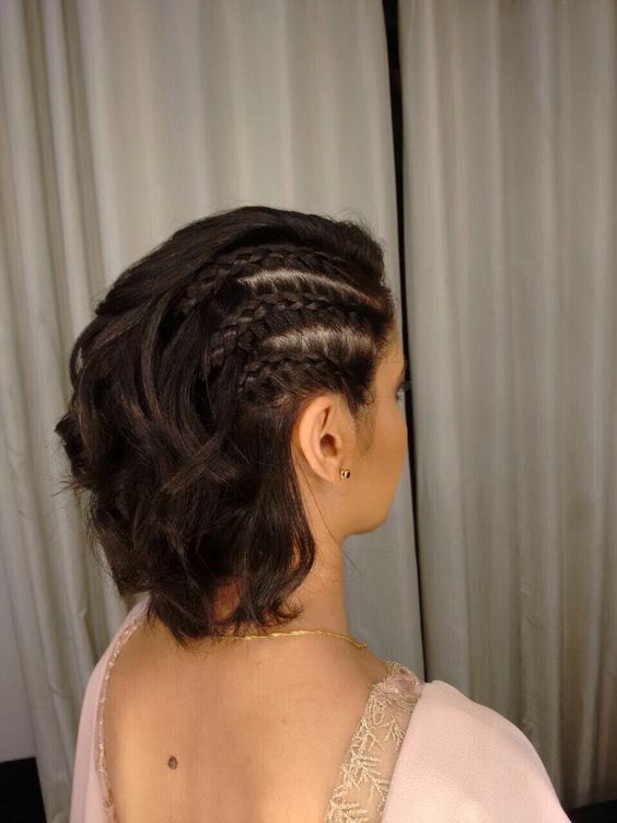 erros ao fazer trança cabelo curto