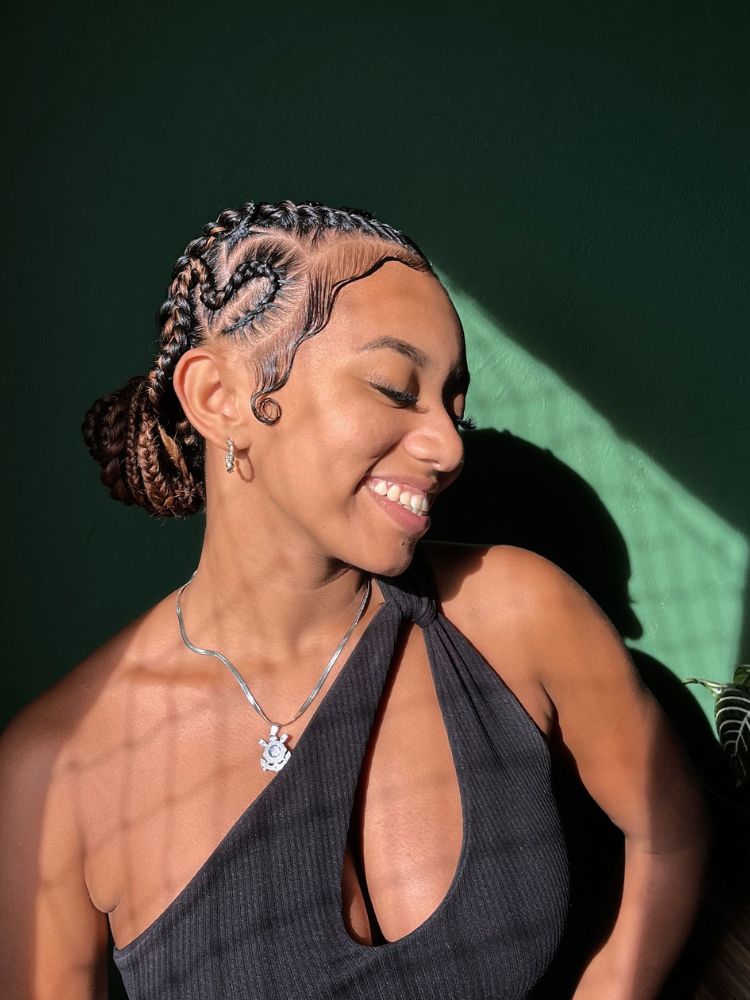 como fazer trança em cabelo extra curto