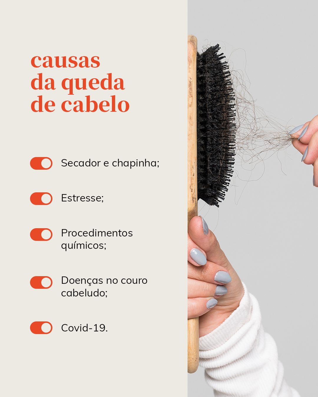Tratamento de queda de cabelo em Anápolis