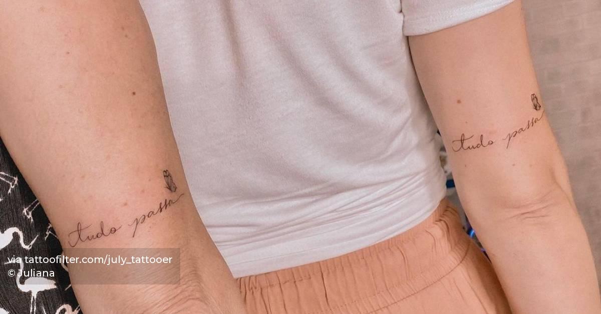 tudo passa tattoo