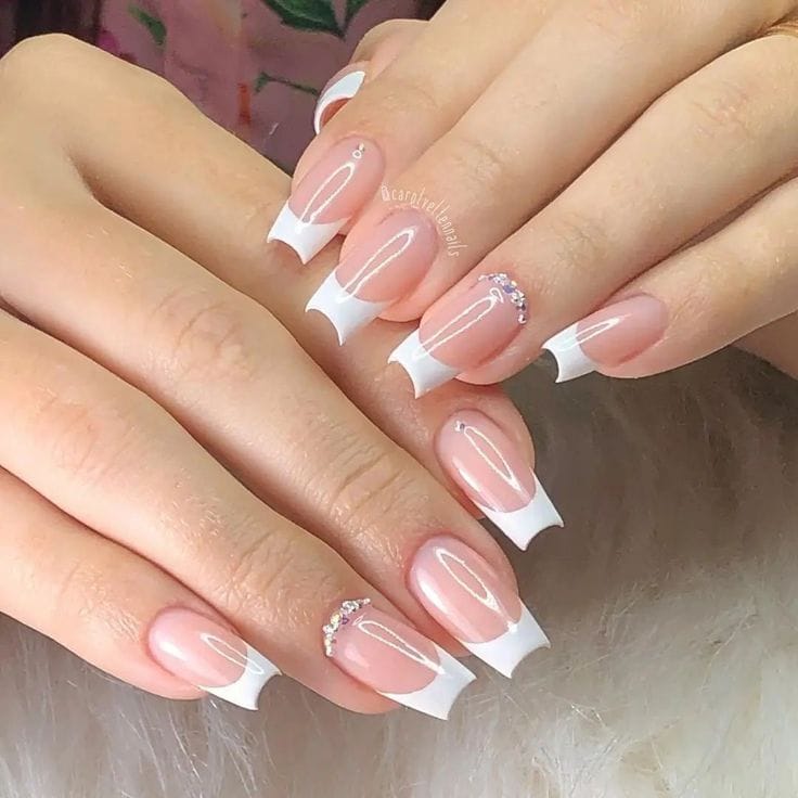 inspiração unha bailarina francesinha colorida