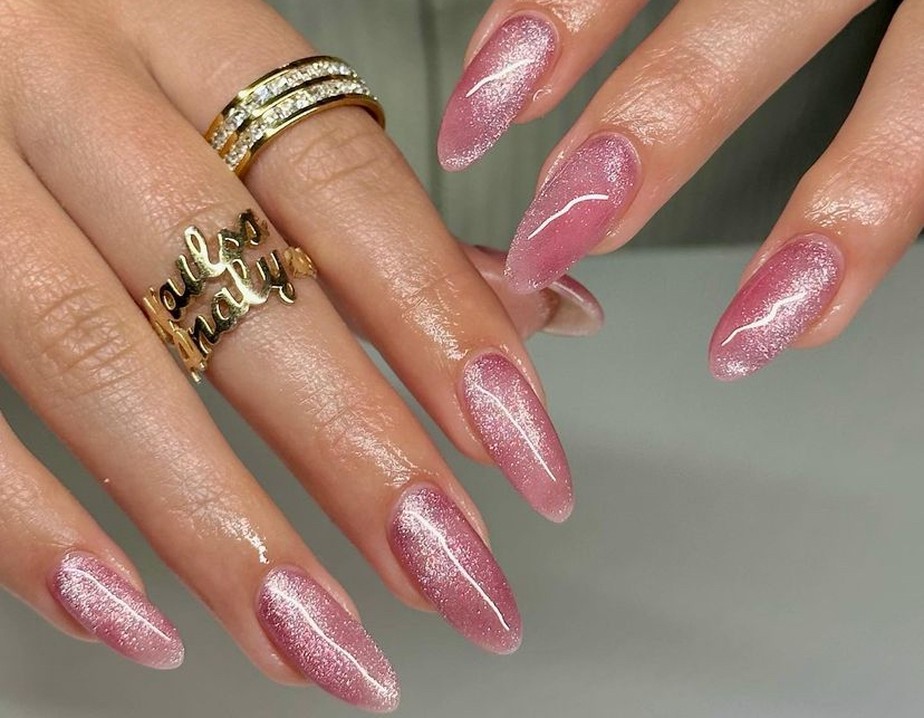 unha com brilho