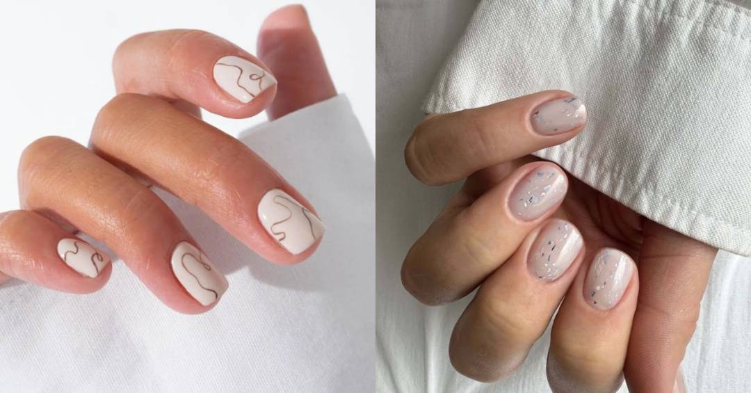 esmaltação em gel unhas curtas