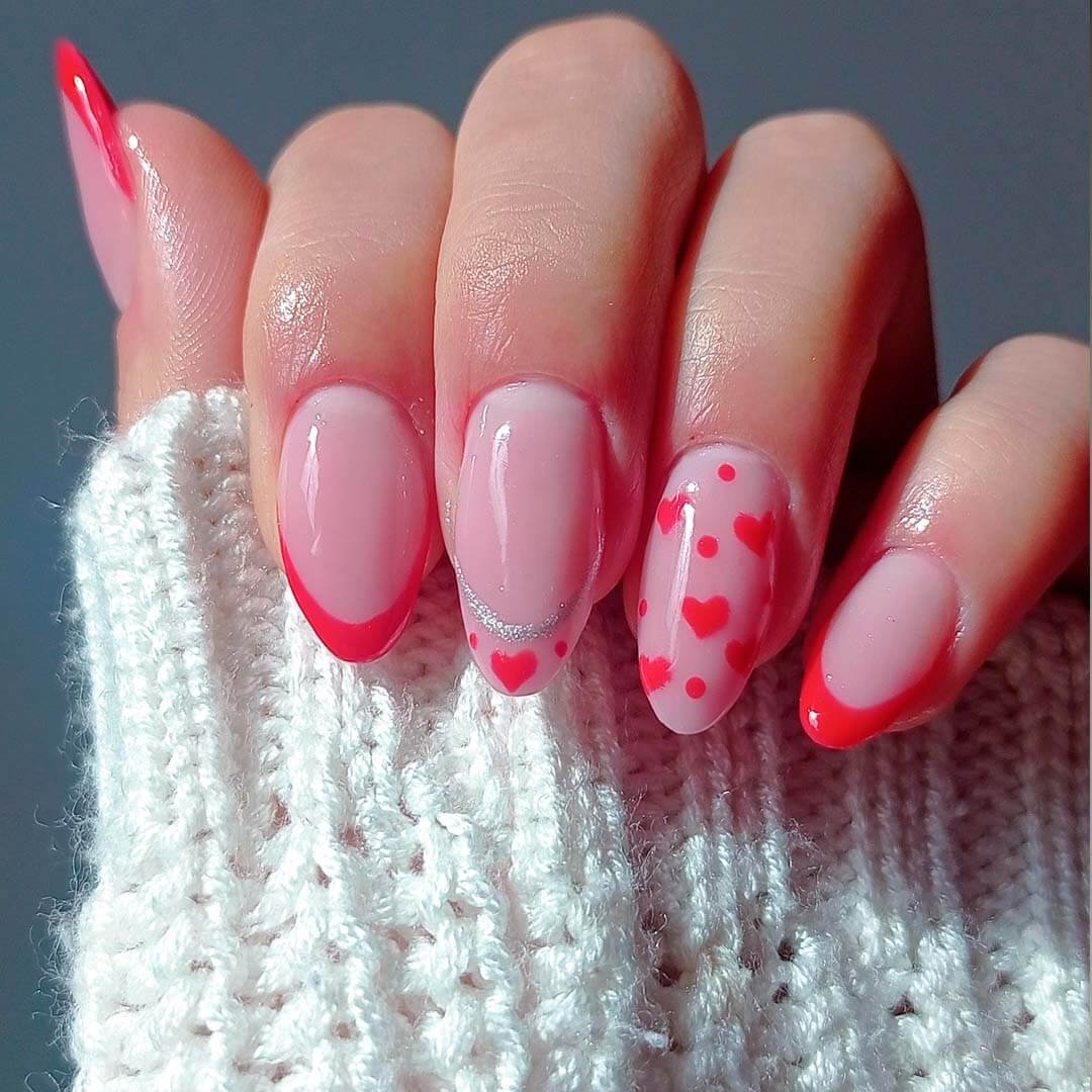 unha de gel pequena para eventos