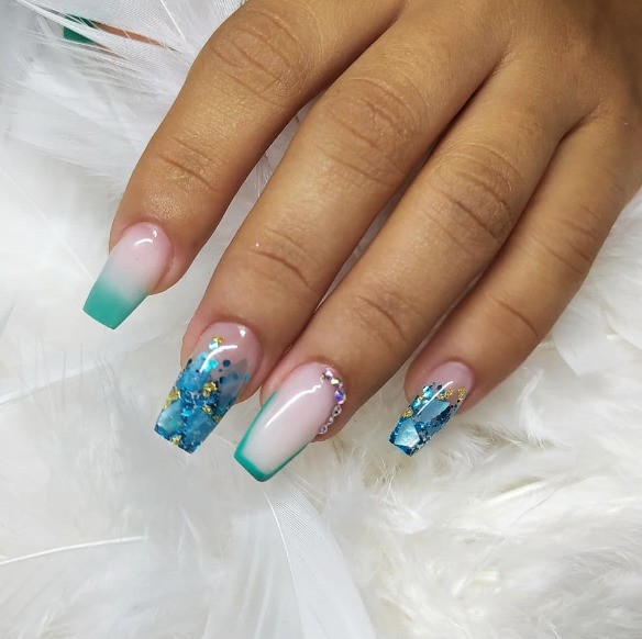 unha bailarina de gel