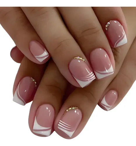 unhas curtas elegantes