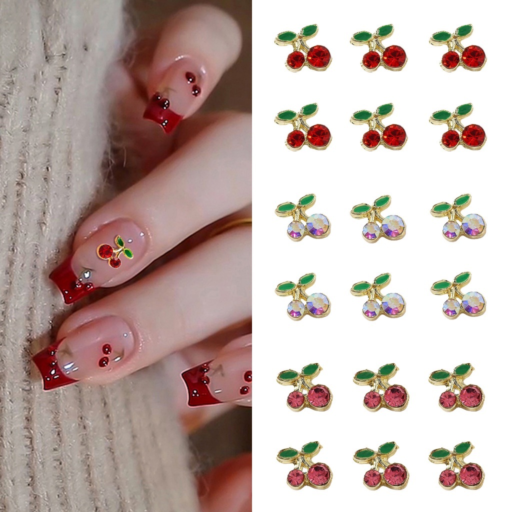 cherry nails