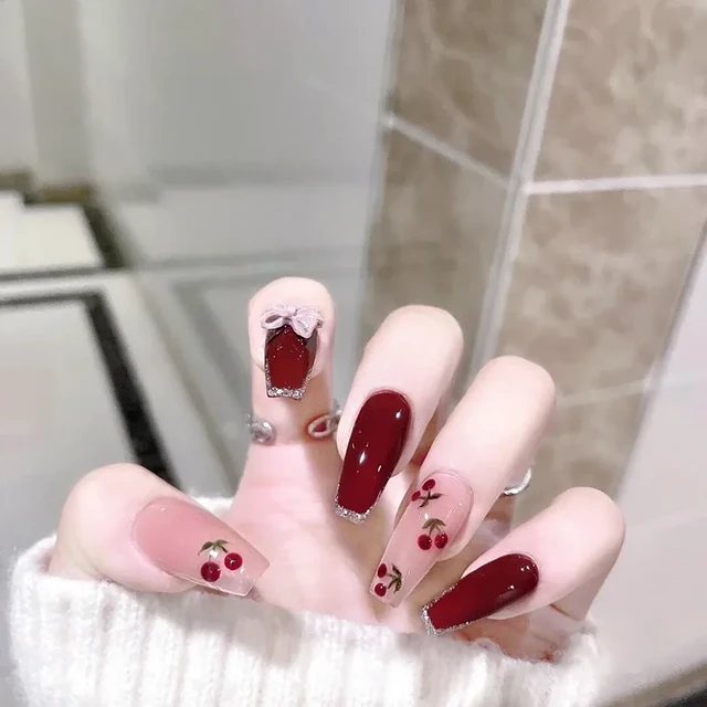 nail art de frutas