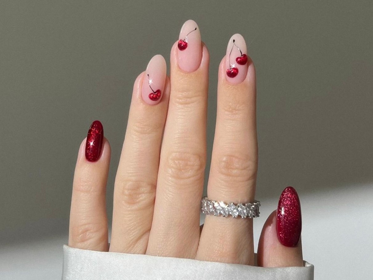 esmaltes para unhas de cereja