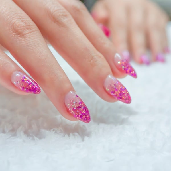 unha decorada em gel