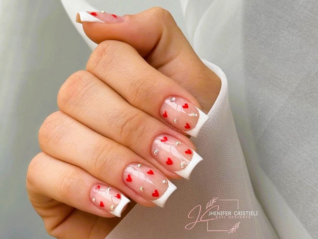 Unhas com brilho