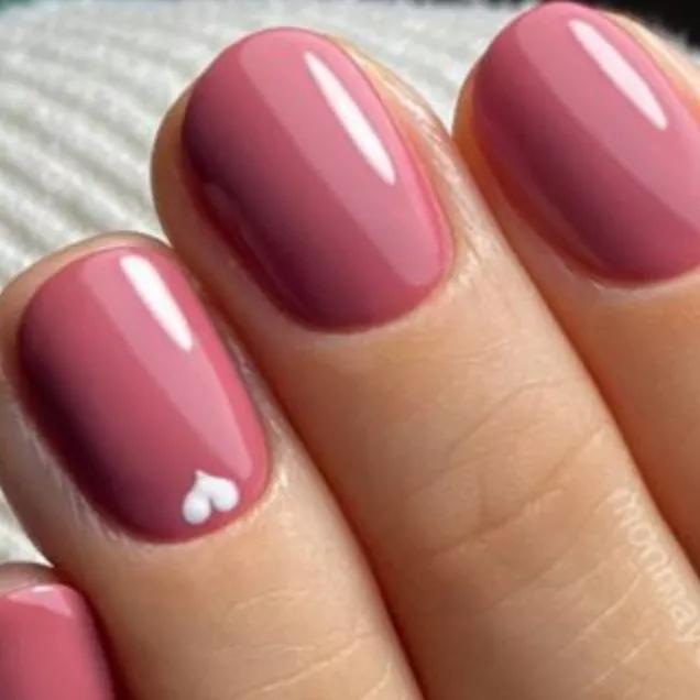 unha rosa inverno